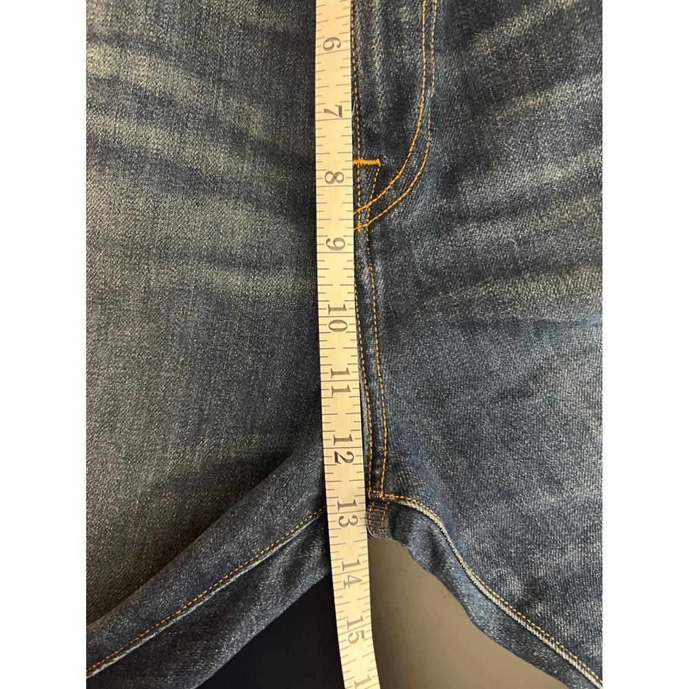 Ace Rivington Mens Athletic Taper Candiani Denim Jeans Dirty Vintage 39x34 NWT - Picture 15 of 15